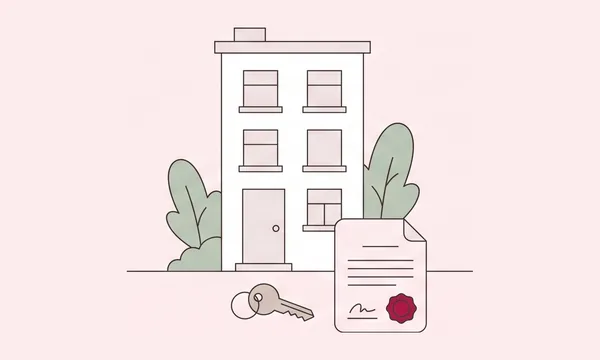 부동산플랜 소개 일러스트